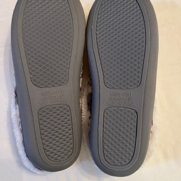 AEROSOLES | Pink White Memory Foam Slippers Women's Size 6.5-7.5-NEW - Picture 5 of 8